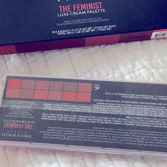 Danessa Myricks The Feminist Luxe Cream Palette for Face and Lips Blush Lipstick - Picture 2 of 2